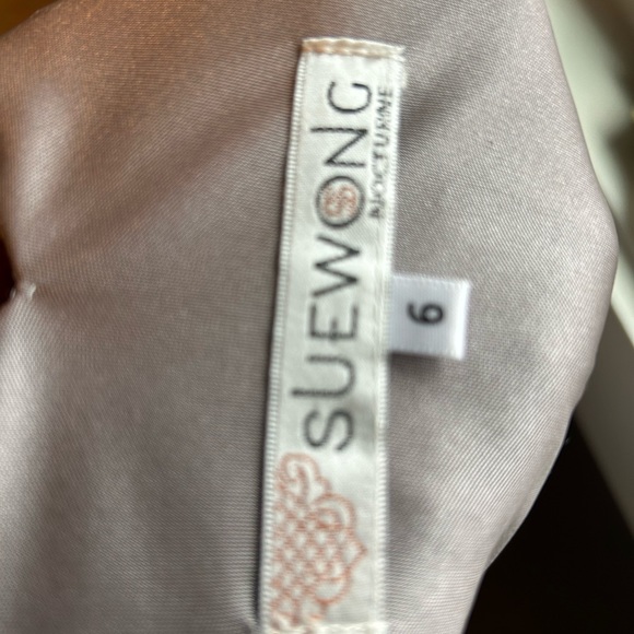 Sue Wong Grey Dress - Picture 2 of 3